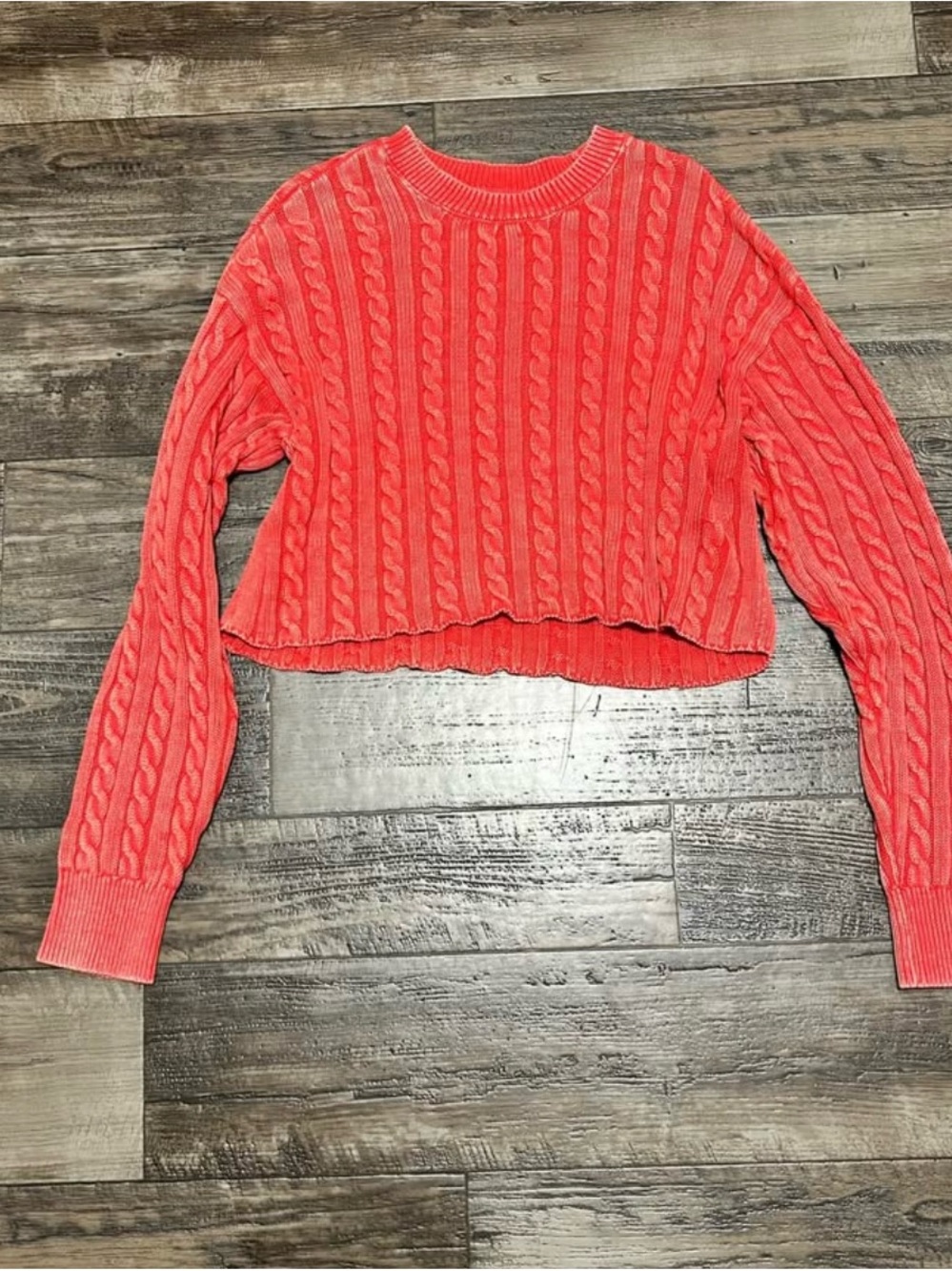 Cropped aerie sweater